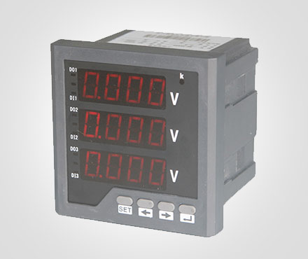 96*96三相數顯電壓表